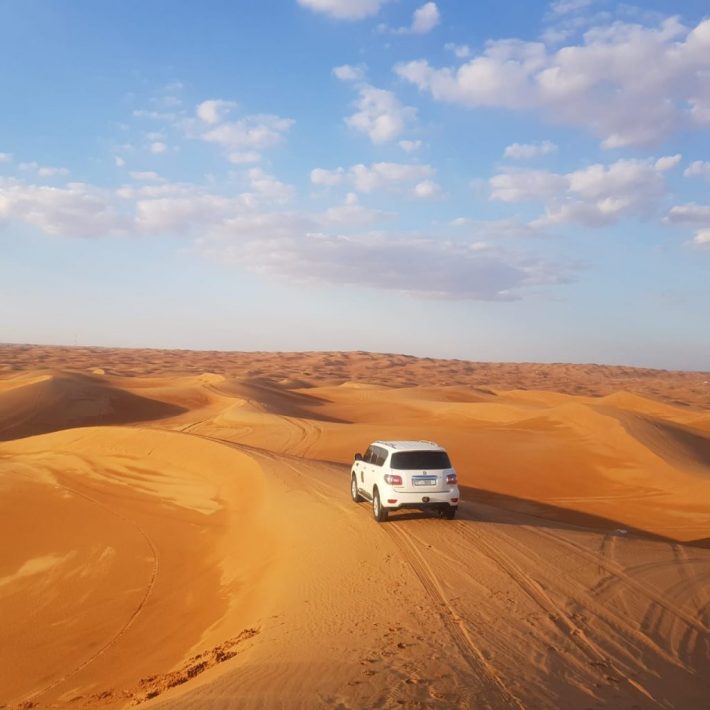 Unique SUNSET 4WD Red High Dunes Safari – with camp
