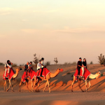 Unique SUNSET 4WD Red High Dunes Safari – with camp