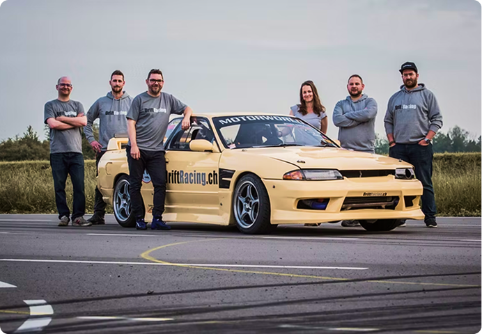 Drift Taxi Ride for 1 Person – 3 Stints of approx. 10 Minutes on Wet Track